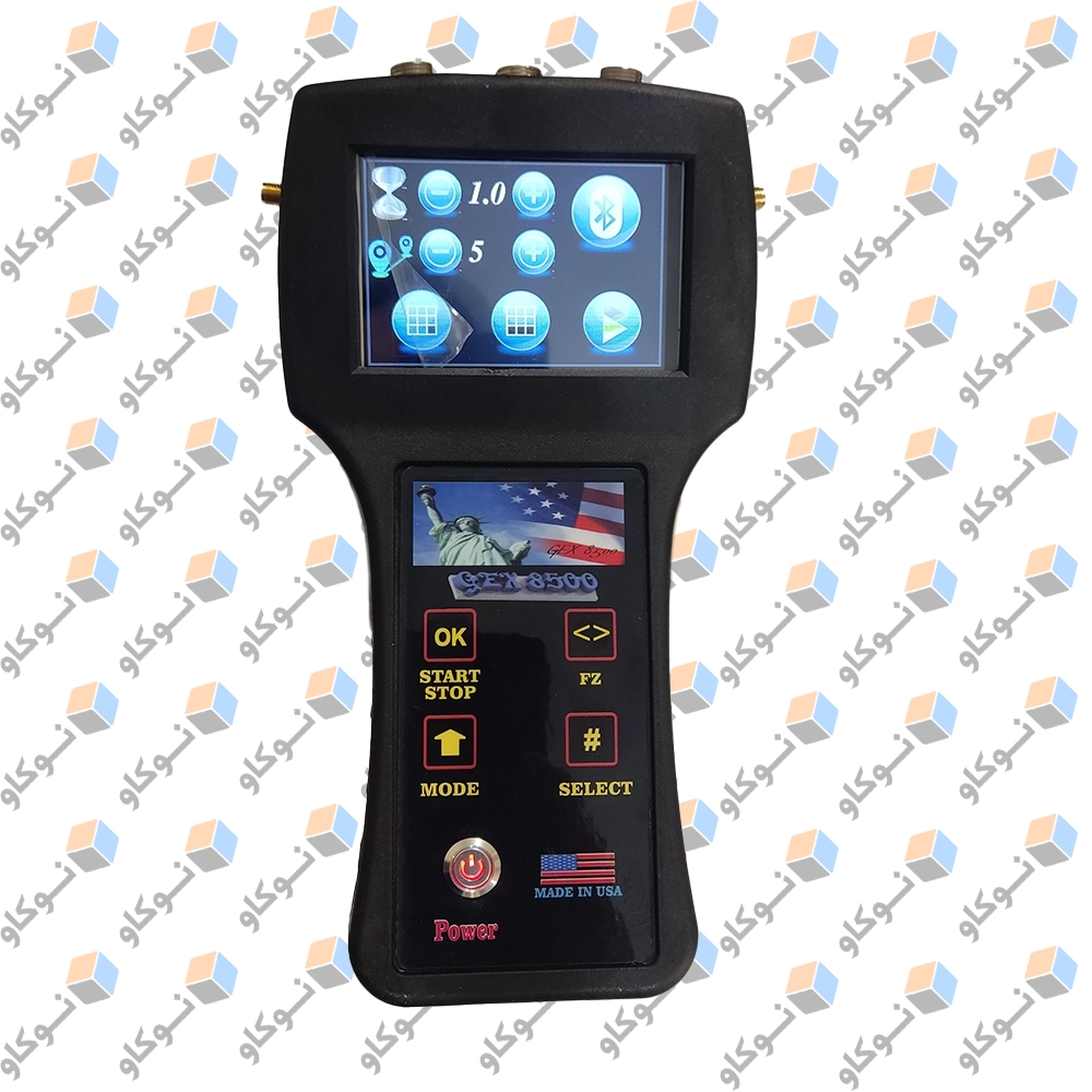 فلزیاب GEX 8500، خرید فلزیاب حرفه‌ای، قیمت فلزیاب GEX 8500، فلزیاب تصویری، اسکنر سه بعدی زمین، ردیاب حرفه‌ای