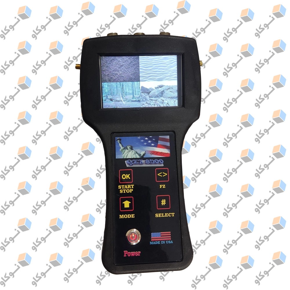 فلزیاب GEX 8500، خرید فلزیاب حرفه‌ای، قیمت فلزیاب GEX 8500، فلزیاب تصویری، اسکنر سه بعدی زمین، ردیاب حرفه‌ای