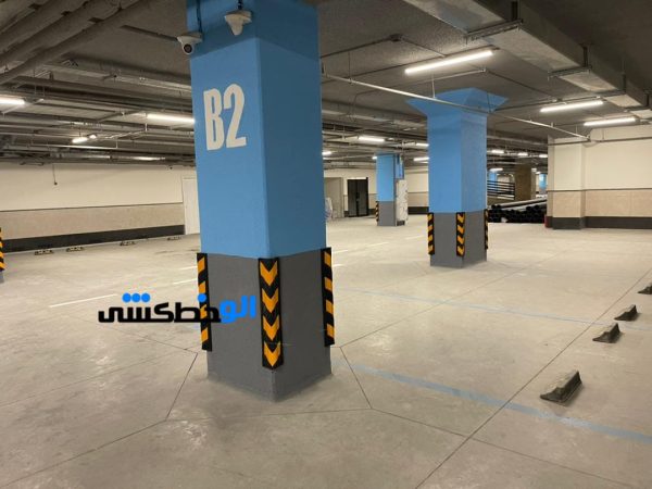 خط کشی پارکینگ | شماره گذاری پارکینگ