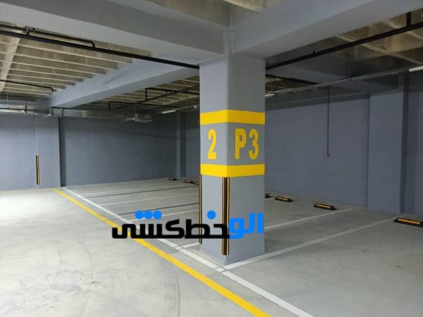 خط کشی پارکینگ | شماره گذاری پارکینگ